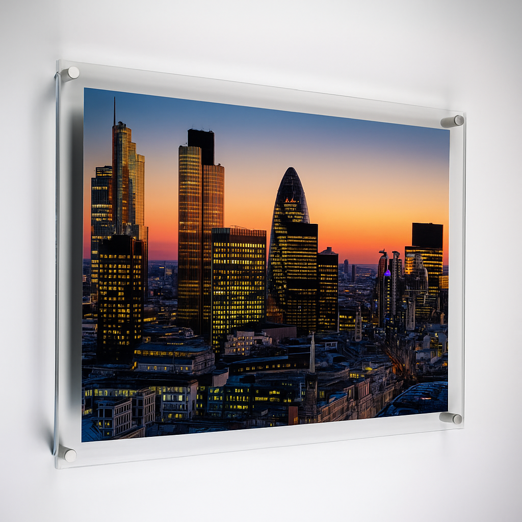 Portagráficas muro en acrílico