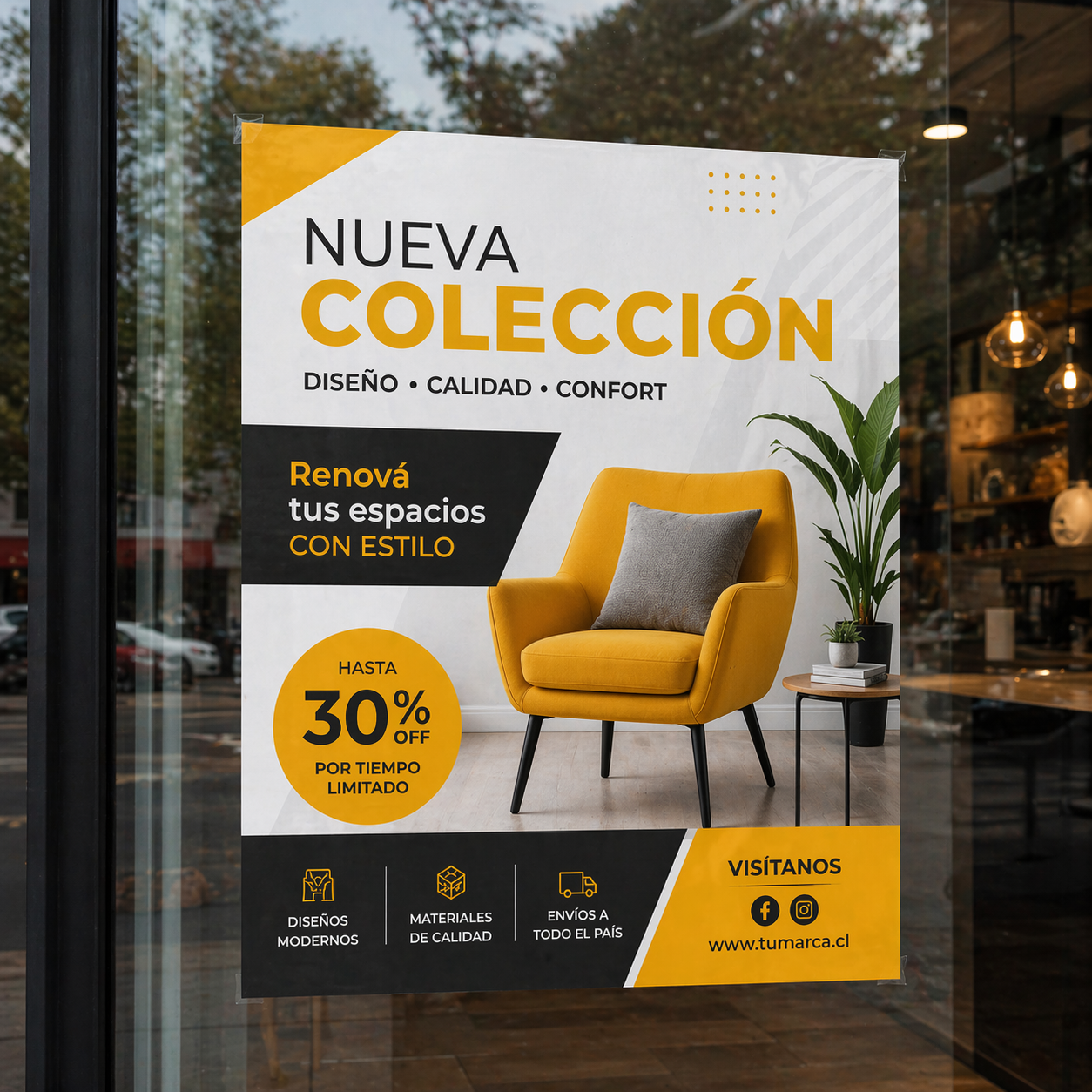 Afiche doble oficio (33X48 cm.)
