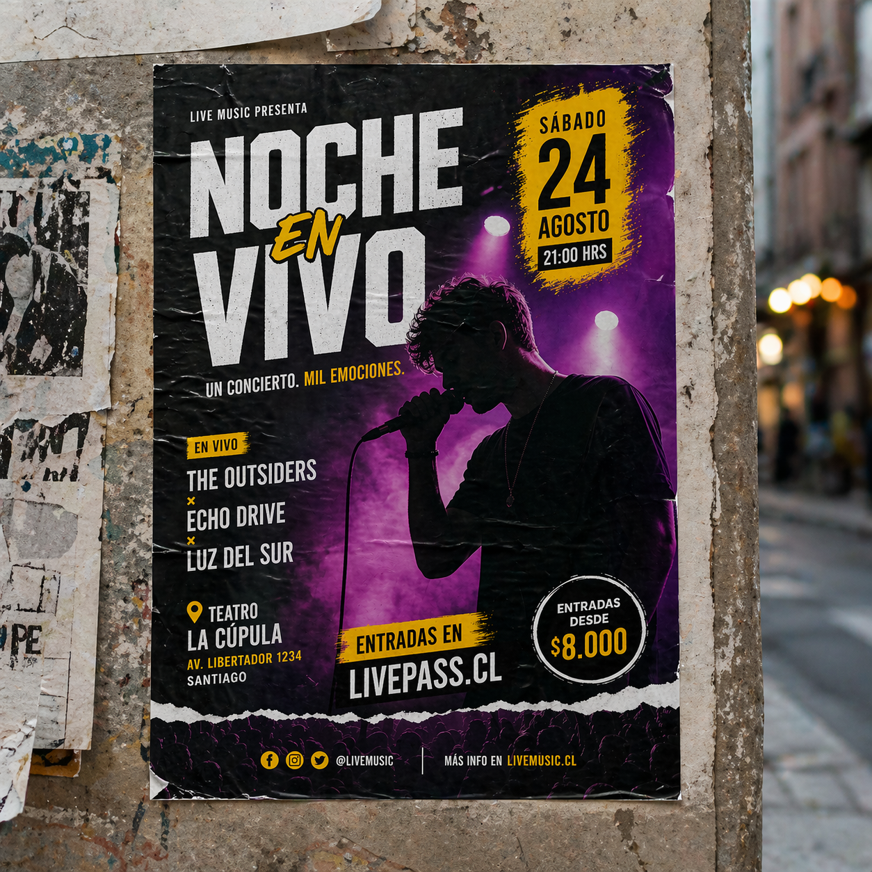 Afiche Tabloide (28x43 cm)
