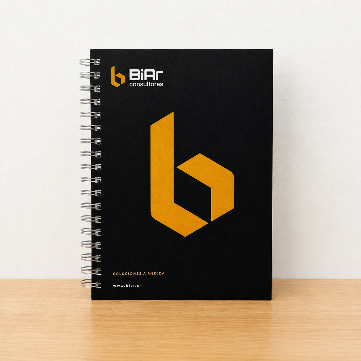 Cuadernos Corporativos Tapa Dura Personalizados 14x21 cm | Diseño Gratis