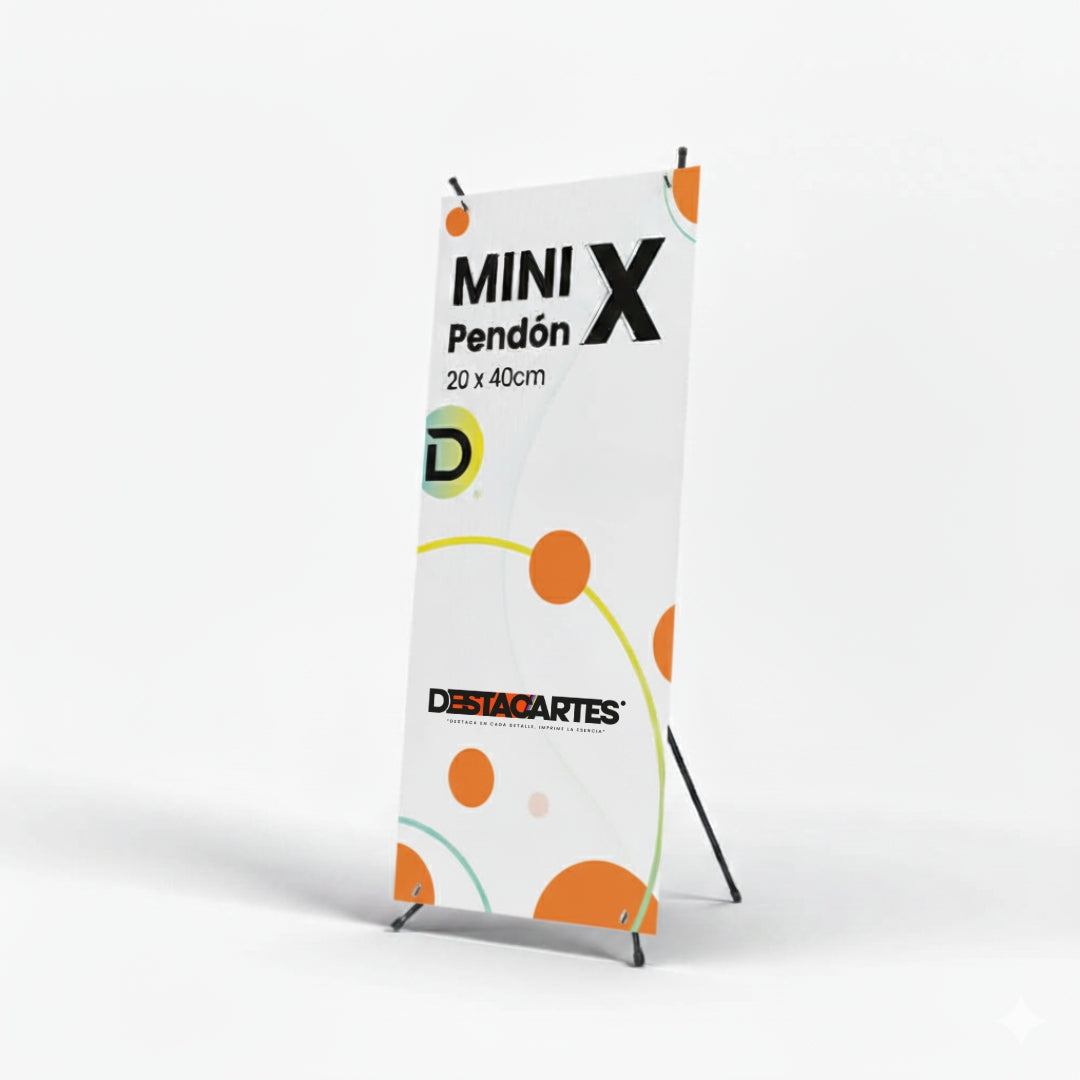 Mini pendón X