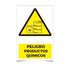 Señalética Presencia de Productos Químicos