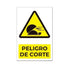 Señalética Peligro de Corte