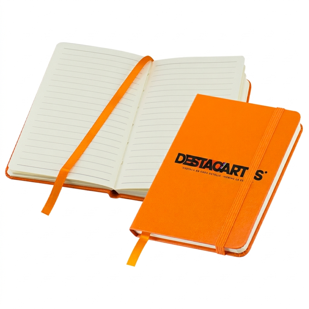 Libreta Ecocuero A6 con Banda Elástica