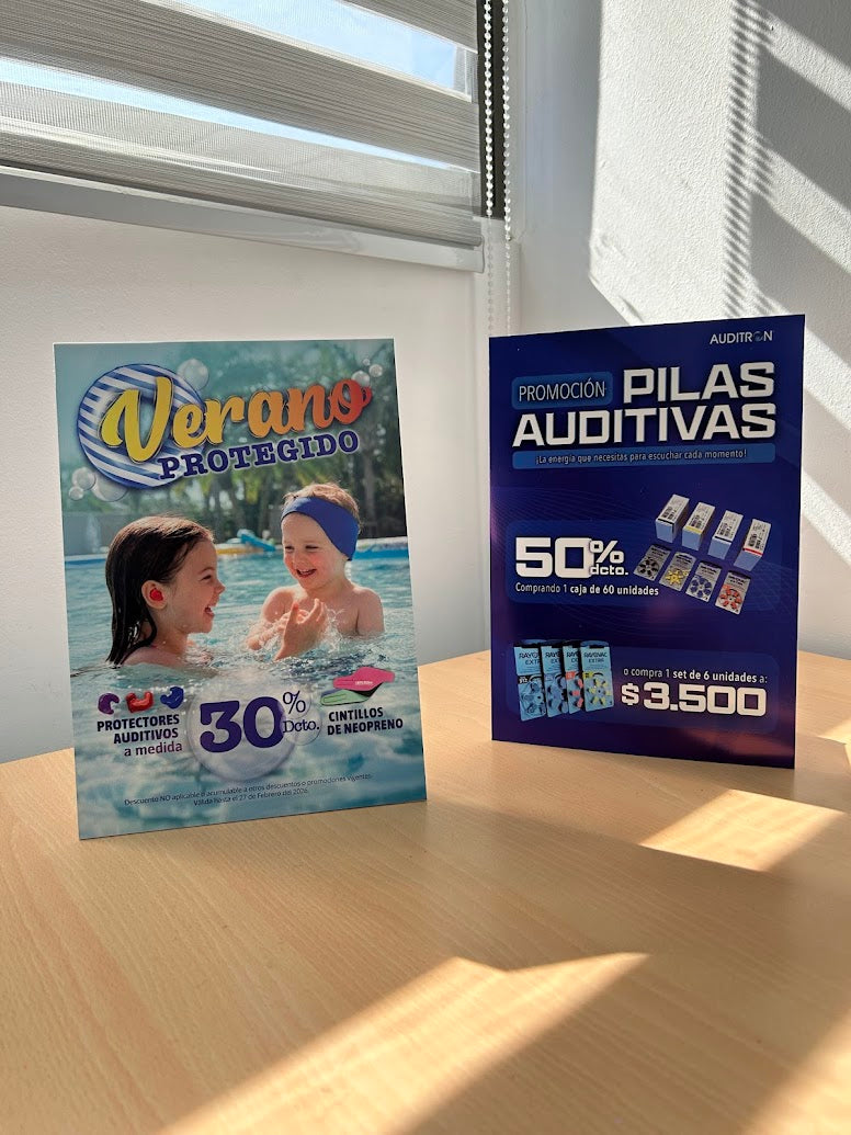 Parante publicitario escritorio