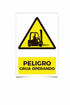Señalética Grúa Operando