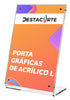 Porta gráfica acrílico L