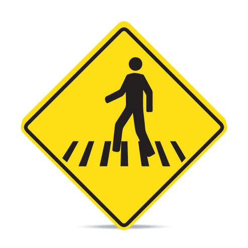 Señalética Proximidad de Cruce Peatonal