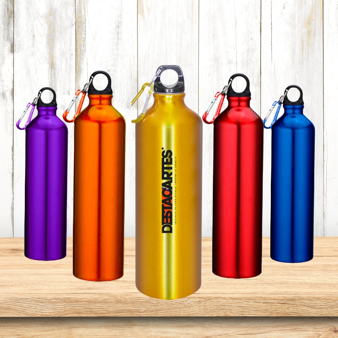 Botella aluminio 800 cc
