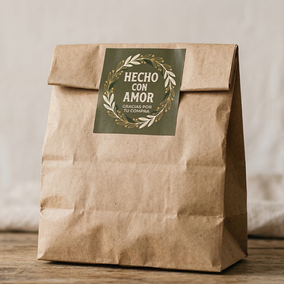 Stickers de cierre para packaging