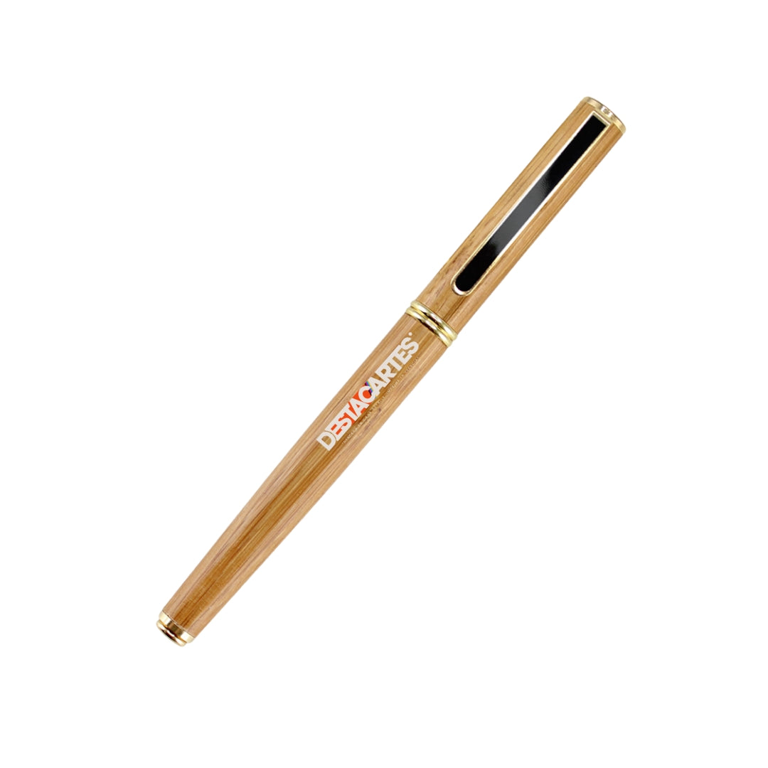 Roller Pen Ejecutivo Deluxe Bamboo – Elegancia Natural
