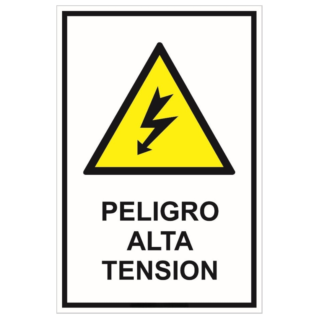 Señalética riesgo eléctrico
