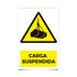 Señalética carga suspendida