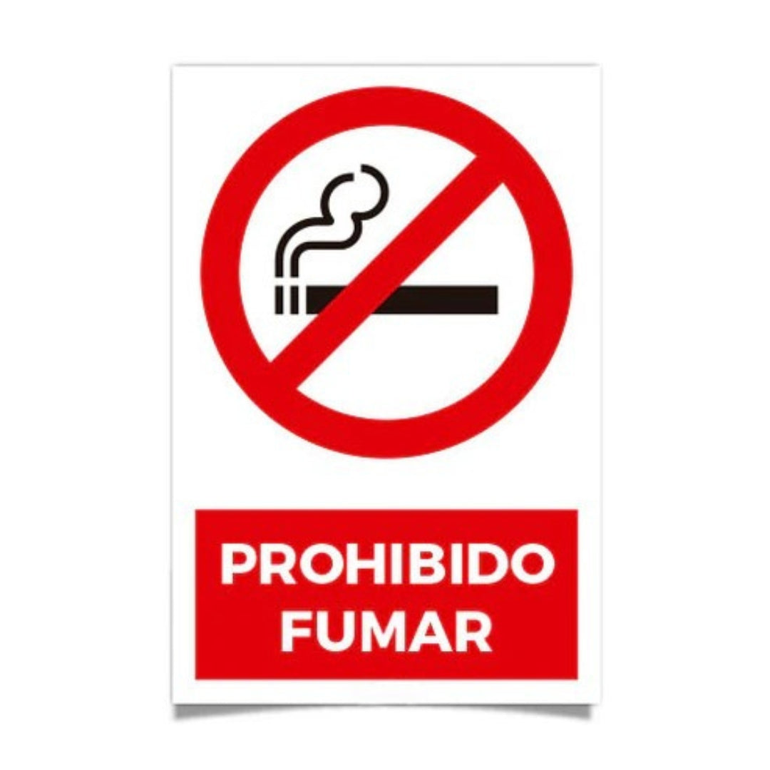 Señalética Prohibido fumar