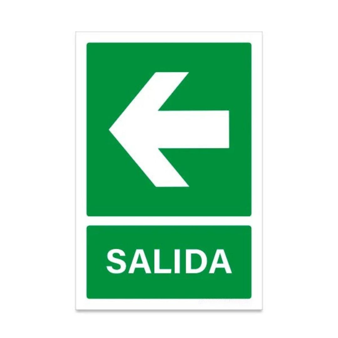 Señalética Salida Izquierda - Derecha