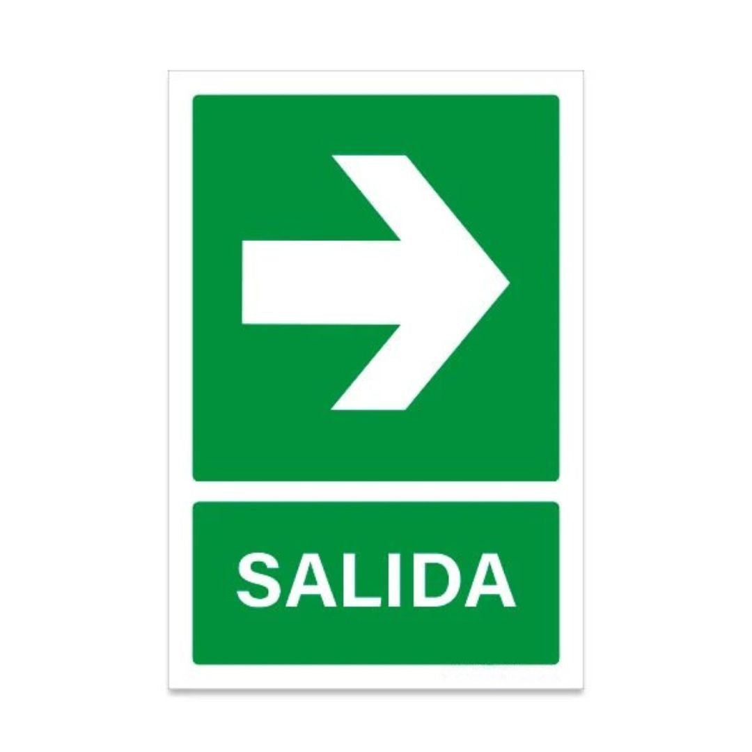Señalética Salida Izquierda - Derecha